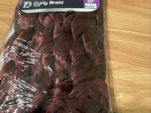 Darling Empress Magenta60” Loose Pre stretch Curly Braids Extension 320g Premium - Foto 17 di 17