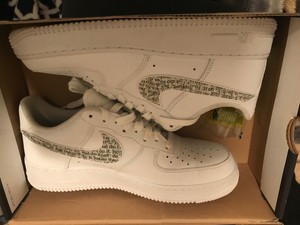 white air force 1 size 9 mens
