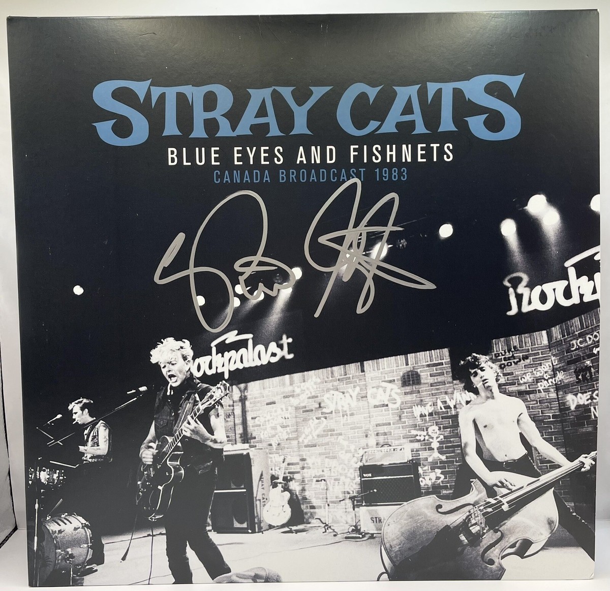 その他 2LP Stray Cats Blue Eyes &amp;amp; Fishnets. Canada Broadcast 1983 PARA389LP BLUE EYES &amp;amp; FISHNETS /00520 Stray Cats – Blue Eyes & Fishnets. Canada Broadcast 1983