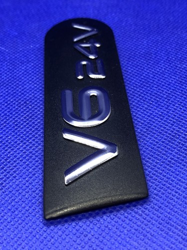Logo Insignia Emblema V6 24V Renault 21 25 Safrane Laguna Original 6025304297 - Imagen 4 de 23