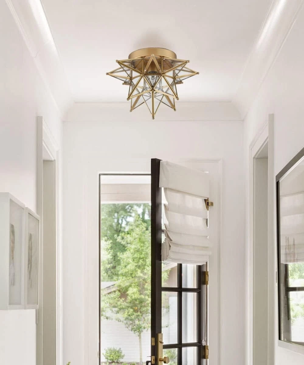 Flush mount moroccan light outlet