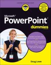 PowerPoint For Dummies, Office 2021 Edition (For Dummies (ComputerTech)) - GOOD