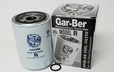 Gar-Ber Model R Spin On Furnace Fuel Oil Filter Epoxy Coated Garber Cartridge