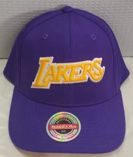 Los Angeles Lakers Mitchell & Ness Purple Snapback - NBA