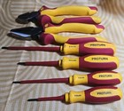 6 Pre-Owned Wiha Proturn Insulated 1.000V Rated Tools 2 Pliers & 4 Screwdrivers