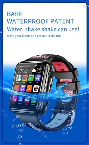 4G WIFI Kids Smartwatches IPS Screen SOS Wrist Smart Phone Watch for Boy Girl - 第 4/15 張圖片