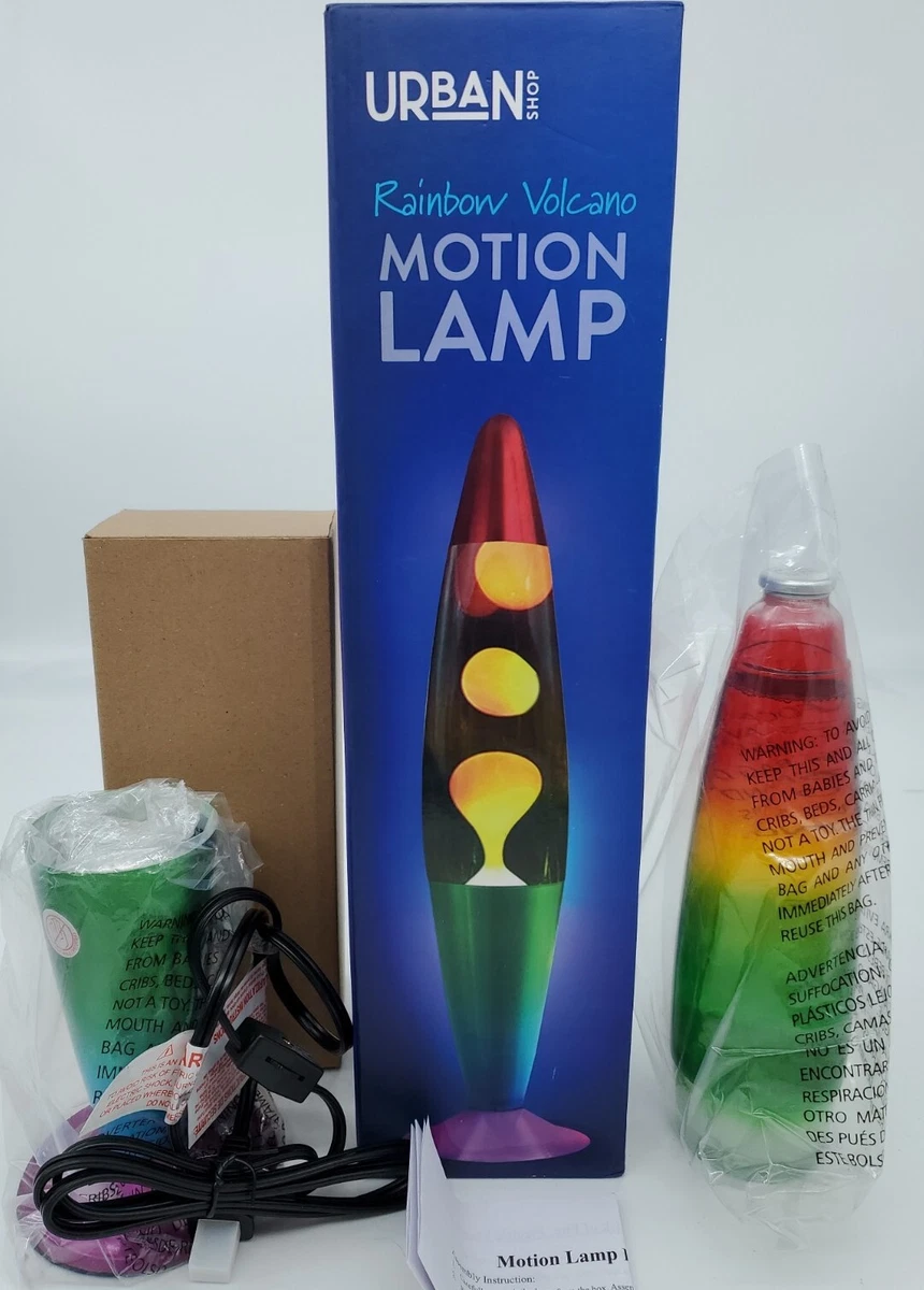 Rainbow lava floor lamp deals