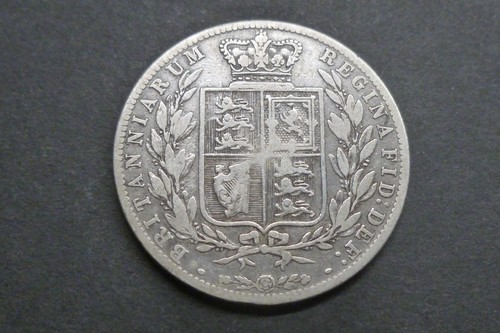 Victoria Young Head Silver Halfcrowns Selected by date 1842-1887 See Menu - Picture 32 of 48