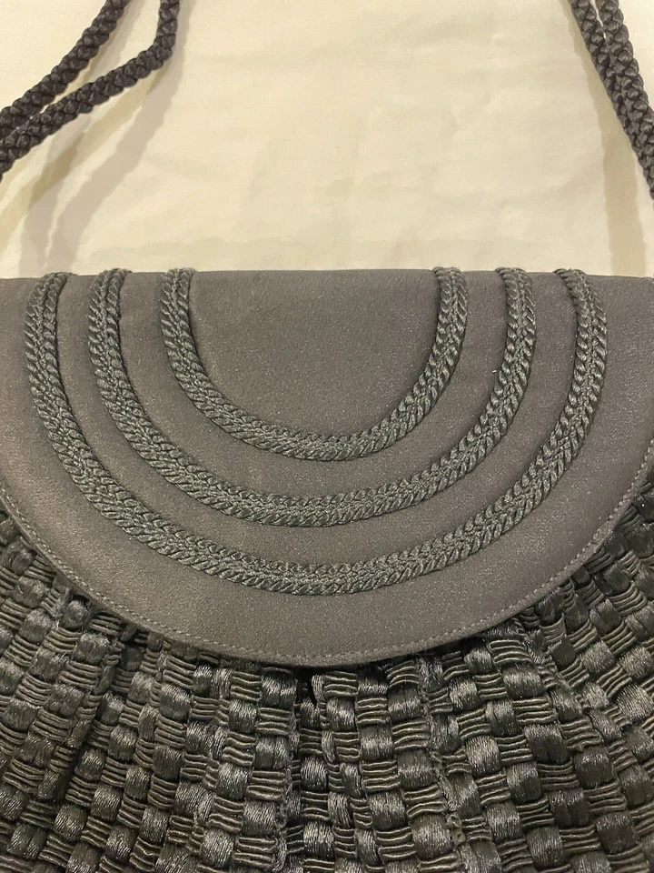 De colección MM Morris Moscowitz Bolso de Noche Bolso de Mano Cartera Bolso de Hombro Hecho en EE. UU. Foto 3 de 4