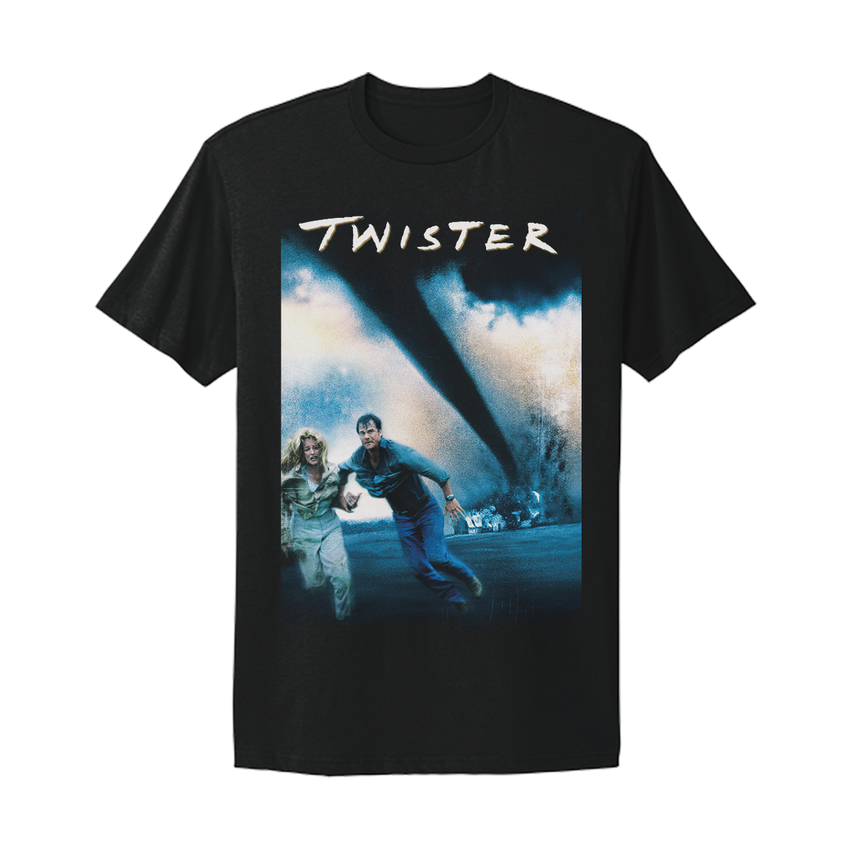 Twister 90s Poster Graphic Movie Classic Film retro vtg design T 