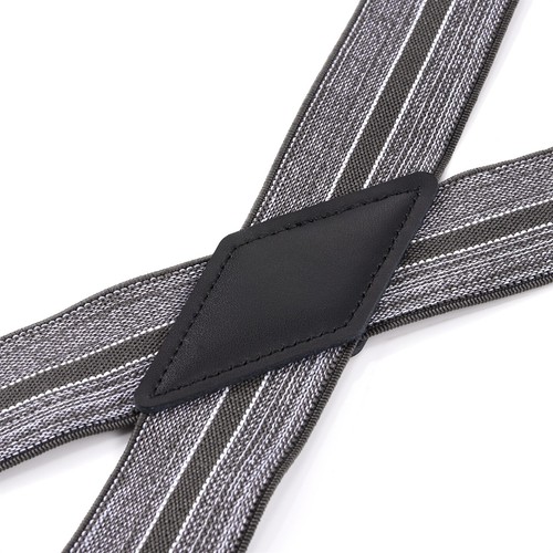 Kauflose modische Hosenträger für Herren - 48"" verstellbar 1 1/4"" - x Rückseite schwarze Haken - Bild 115 von 119