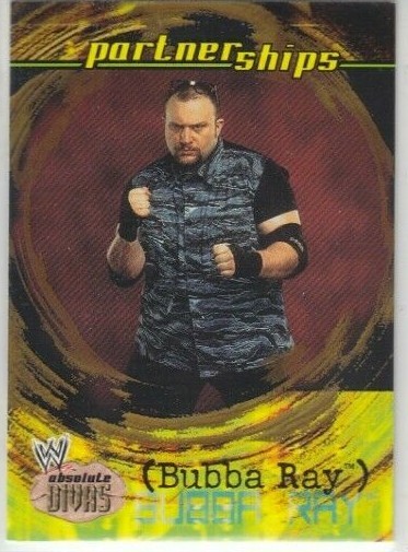 BUBBA RAY DUDLEY (Rare! GOLD PARALLEL Card #46) 2002 WWE Absolute