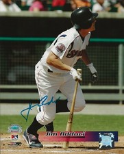Jim Adduci Chicago Cubs signed Photo File Minor League Smokies 8x10 photo