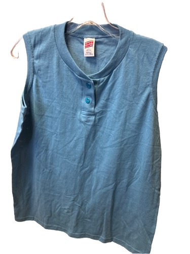 Soffe Adult Medium Blue Tanks - As Is - See Detail - OT8 - Picture 2 of 6
