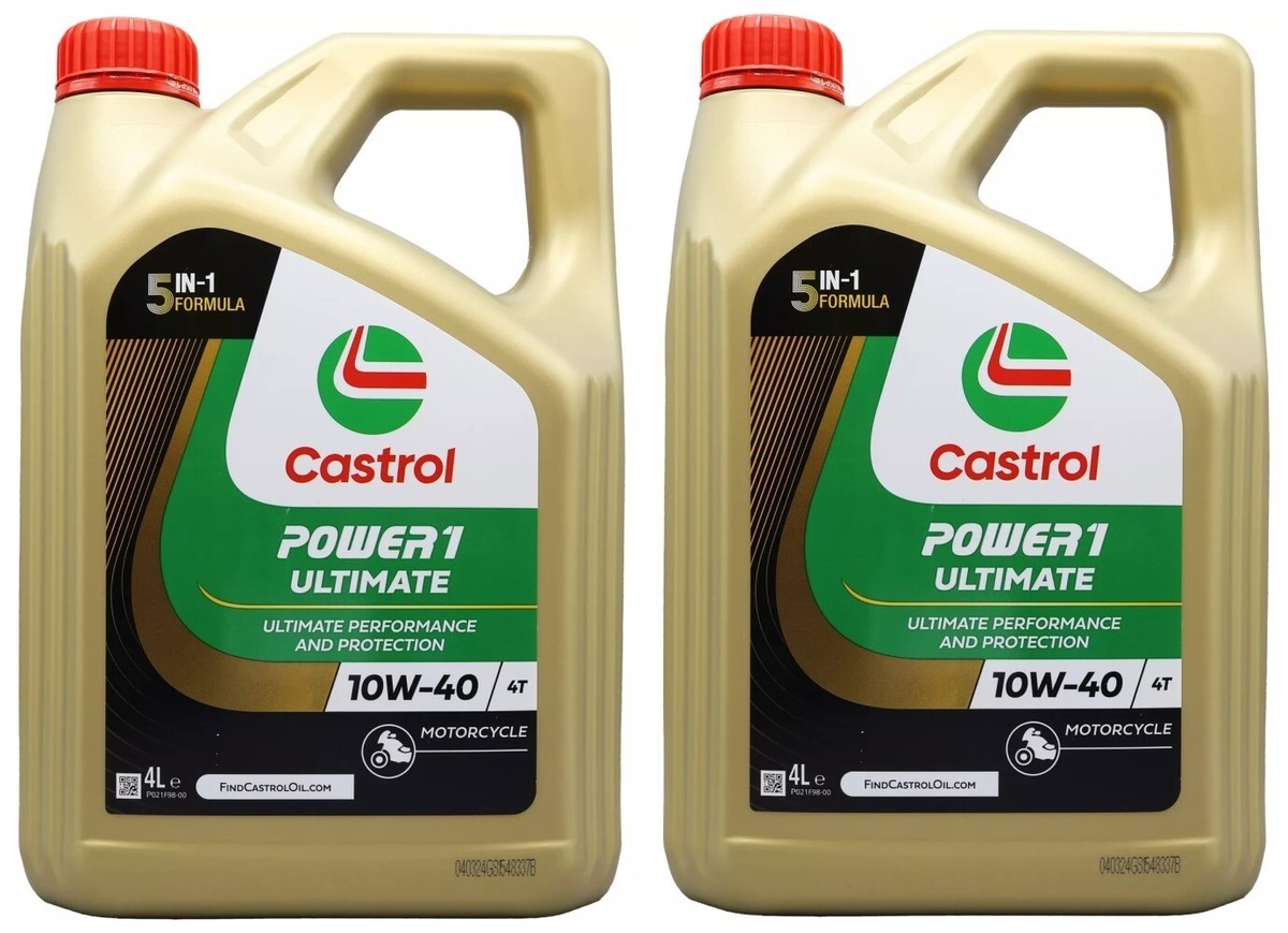 Castrol POWER1 ULTIMATE 4T 10W-40 Fully Synth 4 Stroke