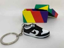 2 SHOES SB DUNK 3D Mini Sneaker Keychain Shoe Pair with Box  Bag