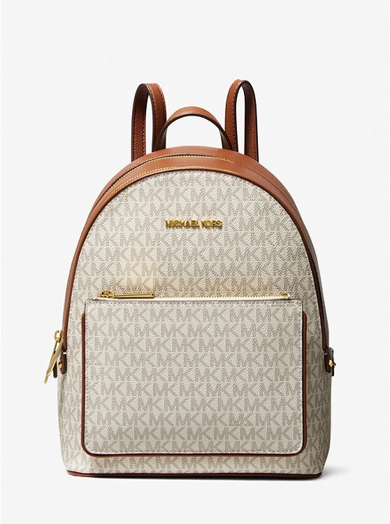 Michael Kors Adina Medium Backpack Signature Logo - Brown  display picture 1