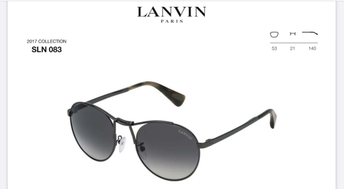 NUEVAS GAFAS DE SOL LANVIN para mujer, humo SNL083 - Imagen 12 de 12