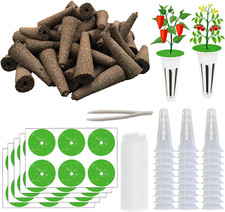 161PCS Hydroponic Pod Kit for Aerogarden and All Brands Growing System, Grow Any 0.26 per gallon