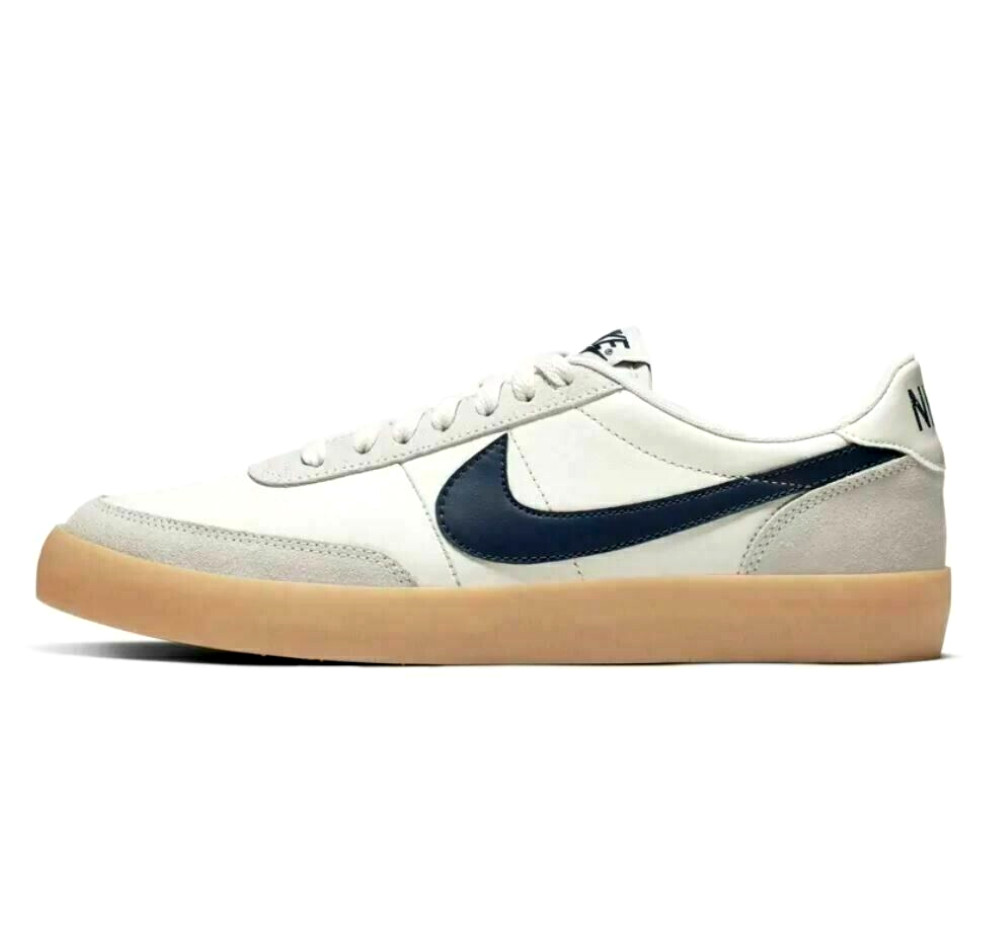 Мужские кроссовки Nike Killshot 2 Leather Sail/Темно-синий-Желтая резинка (432997 107)