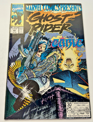 Marvel Comics Presents #90 Wolverine Ghost Rider Cable Sam Kieth