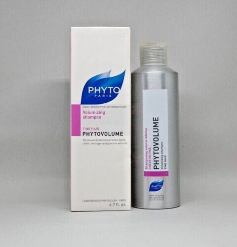 Шампунь для придания объема Phyto Paris PHYTOVOLUME, 6,7 жидких унций, Новый и в упаковке