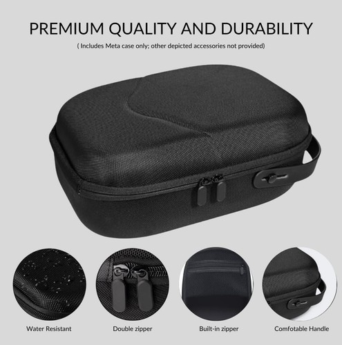 Carry Case for Oculus Meta Quest 3S / Quest 3 / Quest 2 / Vision Pro Meta Quest - Afbeelding 5 van 8
