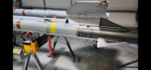 AIM-9X Sidewinder Missile Full Scale Inert Replica Model