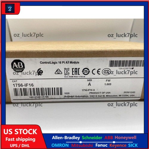 Allen-Bradley 1756-IF16 SER A ControlLogix 16 Pt Eingangsmodul Neu 1756IF16