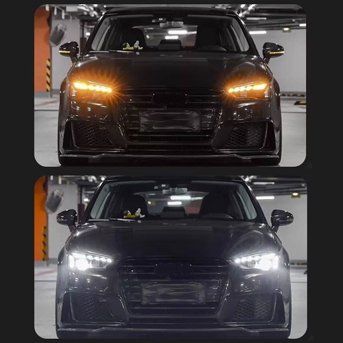 For Audi A3 2013-16 Xenon Replace LED Headlights Upgrade Projector DRL Animation - Picture 13 of 21