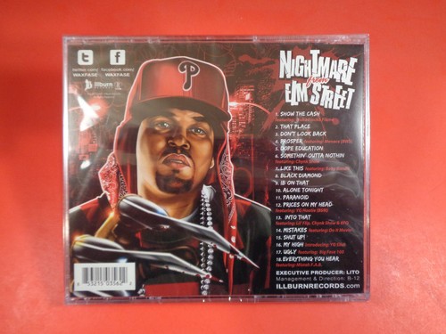 A-Wax: Nightmare From Elm Street 3 (NEW-SEALED SUPER RARE CD) Mistah Fab, Waka - Foto 3 di 7