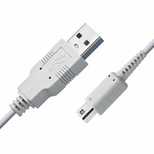 USB Data Charging Charger Cable Cord for Nintendo WII U Gamepad Controller - Image 2 of 4