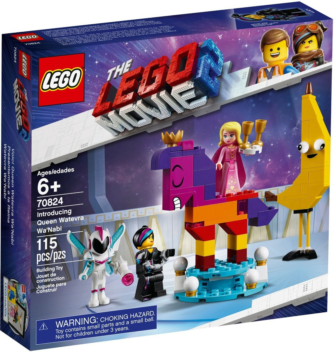 LEGO The Lego Movie 70824 Introducing Queen Watevra Wa'Nabi - NEW