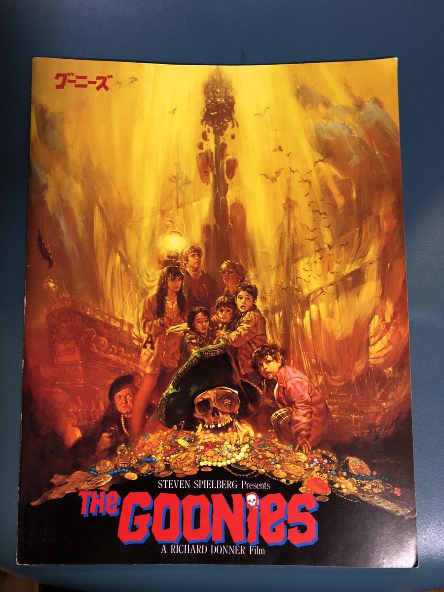The goonies movie brochure 1985 original, japan, Spielberg | eBay