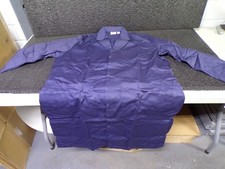 LANDAU Collared Lab Coat,L,Blue,44 In. L K 