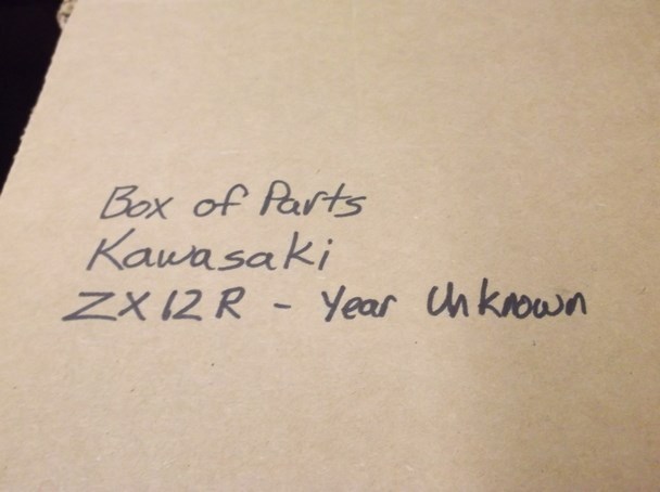 Box of Parts for Kawasaki ZX12R | eBay