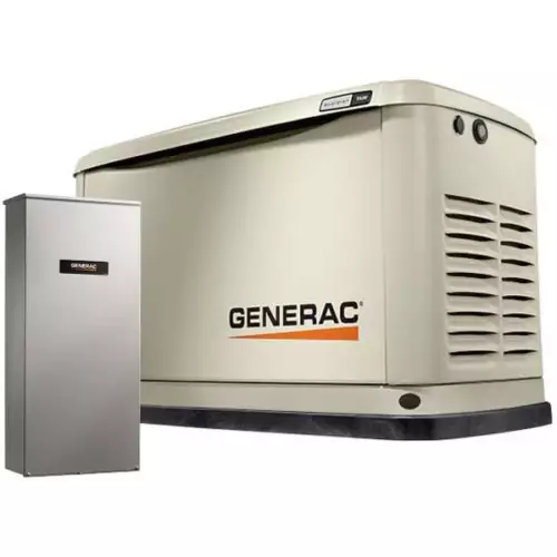 Generac Guardian® 10kW Aluminum Standby Generator System (100A ATS w/ 16-...