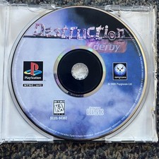Destruction Derby Playstation 1 (PS1) TESTED & WORKS Disk Only