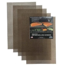 Smokehouse Products Big Chief Smoker Drying Screens, 10" x 16 Set of 5 #9749-016