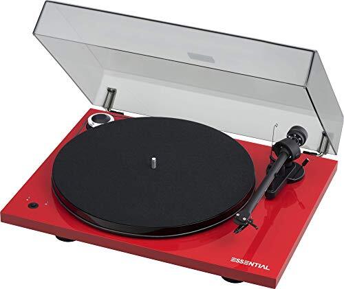 Pro-Ject Essential III SB Giradischi, Velocità 33/45 giri, Rosso (h2U)