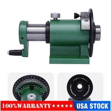 US 5C COLLET SPIN INDEX FIXTURE MILLING Machine Tool