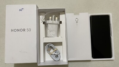 HONOR 50 Dual SIM frei - 256GB 8GB Frost Crystal entsperrt - Grade A+++++