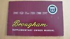 <!--F#f_0-->RARE Genuine Holden HK Brougham Glovebox Supplementary Owner's Manual.<!--F/-->
