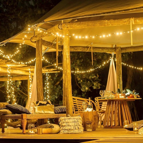 Solar Fairy String Lights 100/200/300 LED Outdoor Garden Christmas Party Decor - Picture 8 of 32