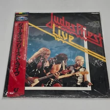 Judas Priest: Live - Screaming for Vengeance Tour The 1982 Laserdisc LD NTSC Jap