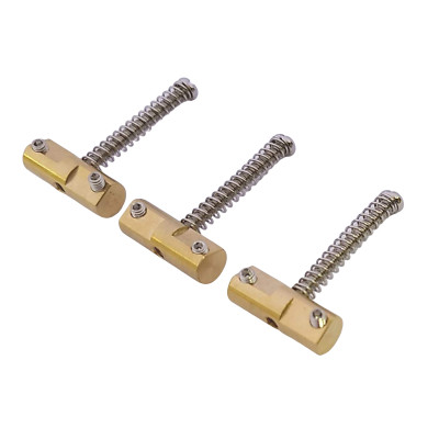 Wilkinson Compensated Brass Saddles Set of 3 for Telecaster Guitar