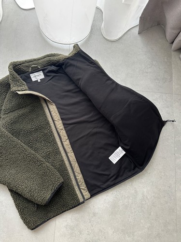 Men's CARHARTT WIP Prentis Liner Fleece Jacket RARE Size XL - Picture 11 of 12