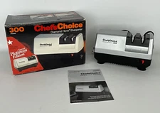 Chefs Choice Knife Sharpener Model 300 Diamond Hone Platinum Edition