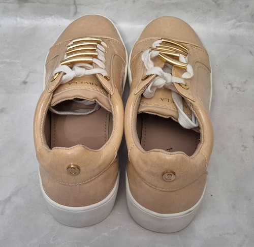 CARVELA Juna Impresionantes Patente Desnudo Entrenador Zapatos Sintéticos Damas EU 36 UK 3 - Imagen 7 de 8