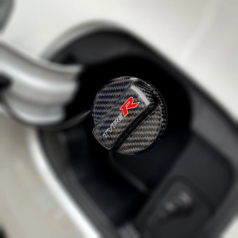 TYPER CARBON FIBER Oil Gas Fuel Cap Cover For Honda Accord Odyssey CRV HRV Vezel - image 2 of 4